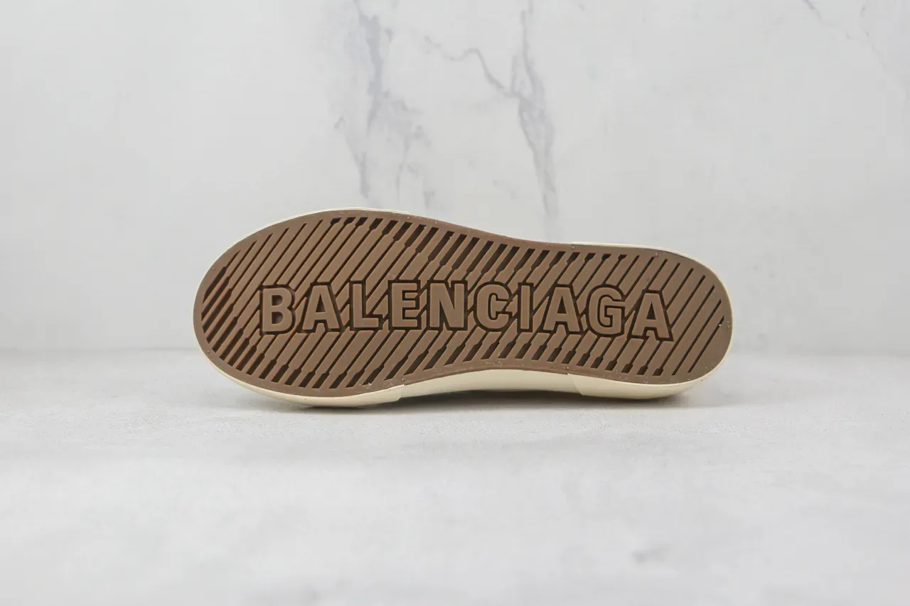 Beige Canvas Upper Fuzzy Lined Collar Sneakers 8