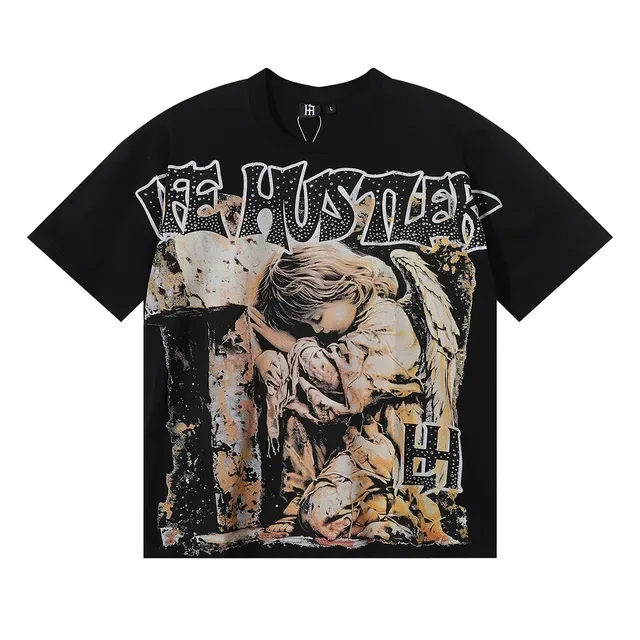 Beige Graphic Print Oversized T-Shirt 7