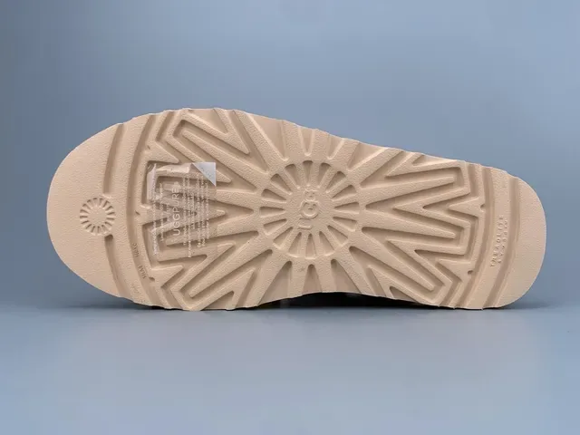 Beige Suede Double-Strap Velcro Casual Sandals 5