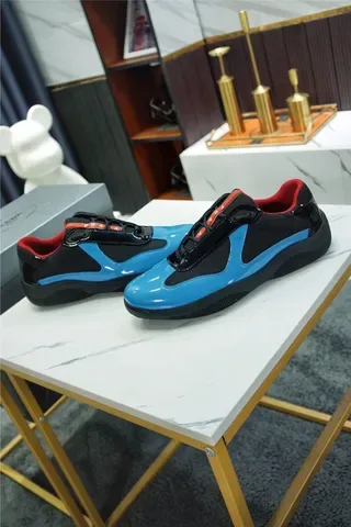 Black and Cyan Blue Laceless Slip-On Lifestyle Sneaker 6