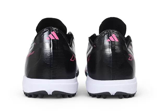 Black Pink Cyan Graphic Turf Soccer Shoes 3