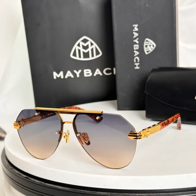 Black Silver Aviator-Inspired Metal-Frame Sunglasses 5