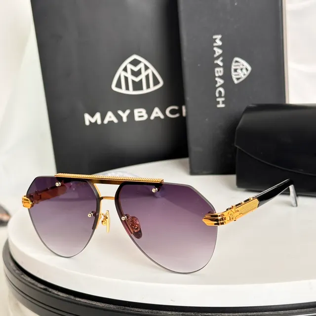 Black Silver Aviator-Inspired Metal-Frame Sunglasses 6