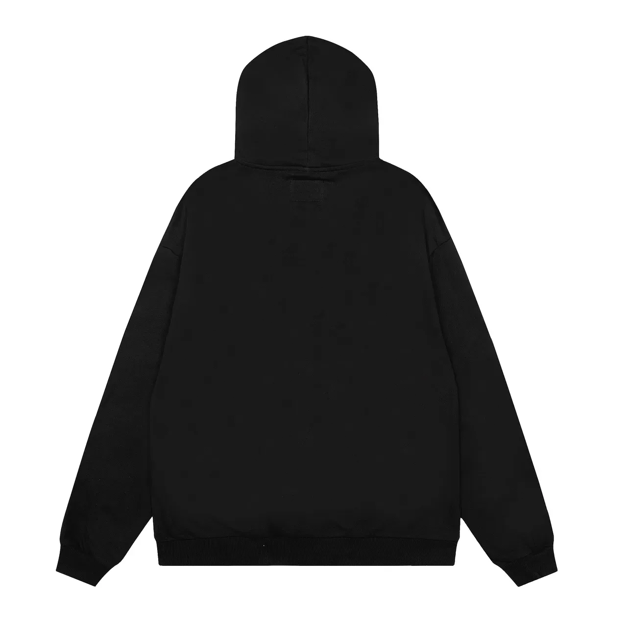 Black Spiderweb Graphic Oversized Hoodie and Jogger Tracksuit 5