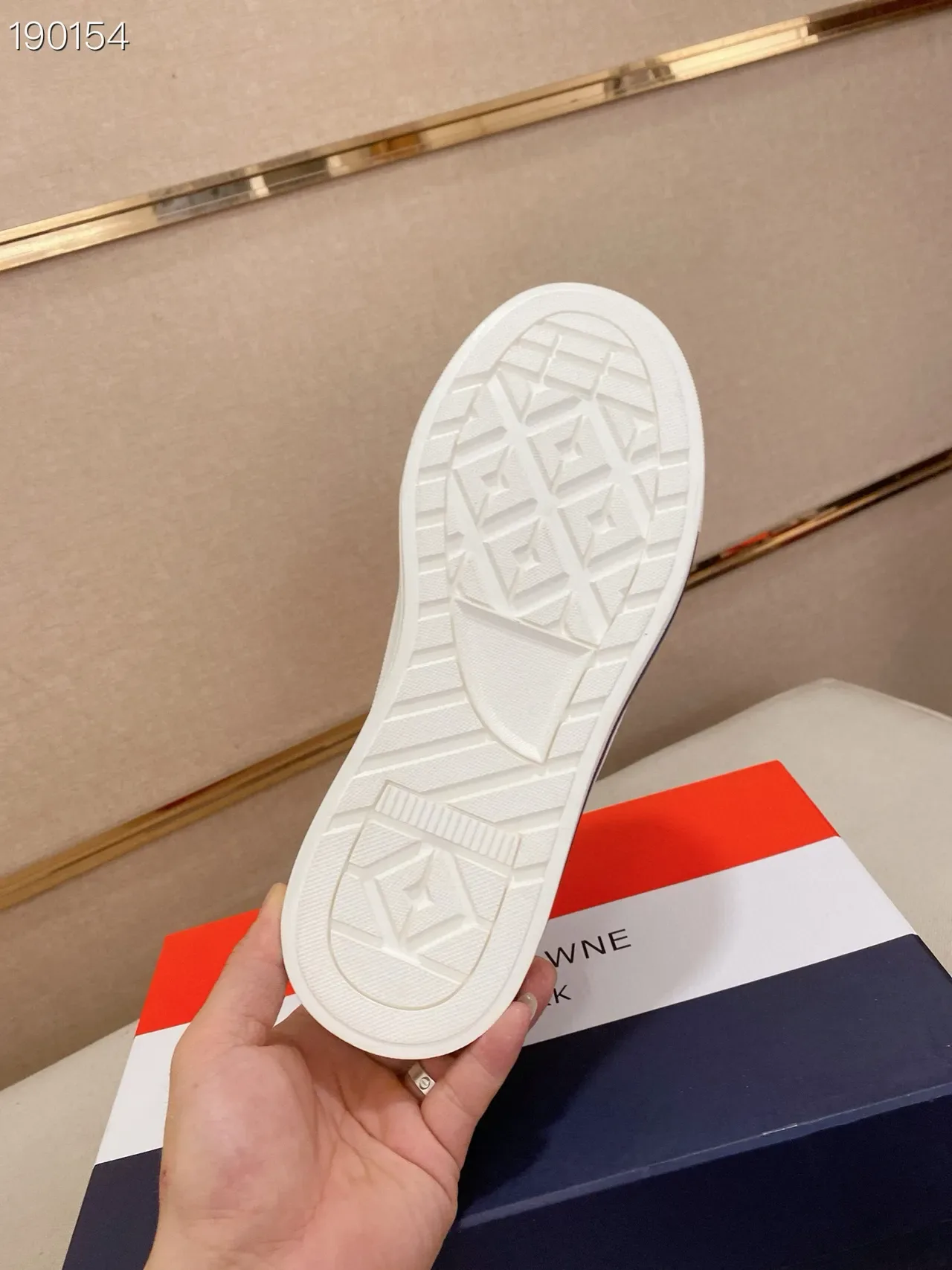 Black White Leather Upper Rubber Sole Lifestyle Sneakers 2