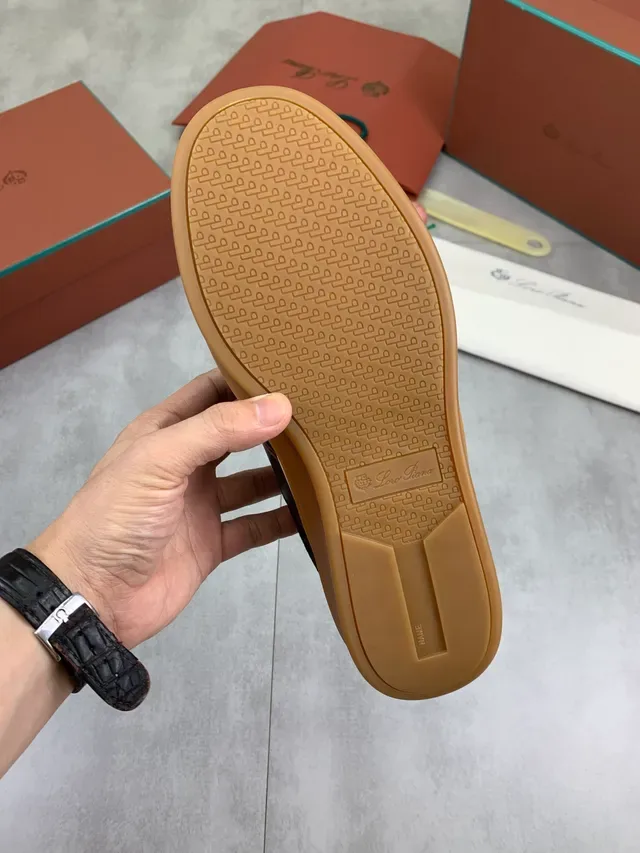 Brown Beige Suede Upper Gum Rubber Sole Sneakers 2