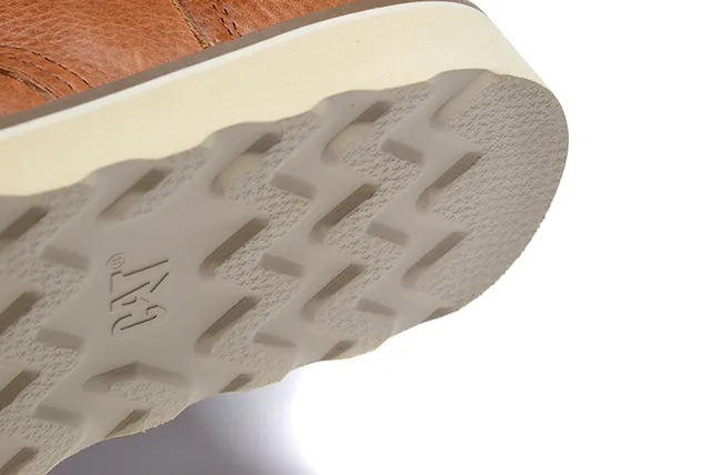 Brown Distressed Leather Work Boot 4