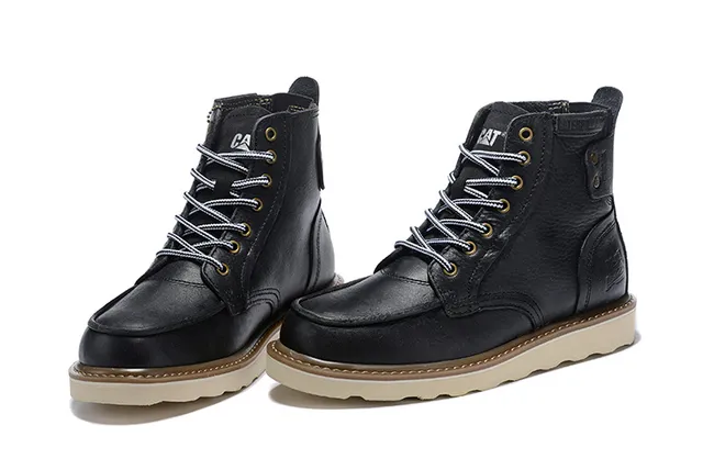 Brown Distressed Leather Work Boot 22