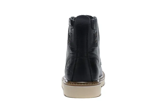 Brown Distressed Leather Work Boot 23