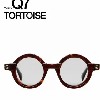 Brown Green Round Frame Tortoiseshell Acetate Optical Glasses