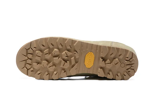 CRISPI Bota de corte baixo Verde Exército Preto Couro Fosco Superior Botas de Trilha 8