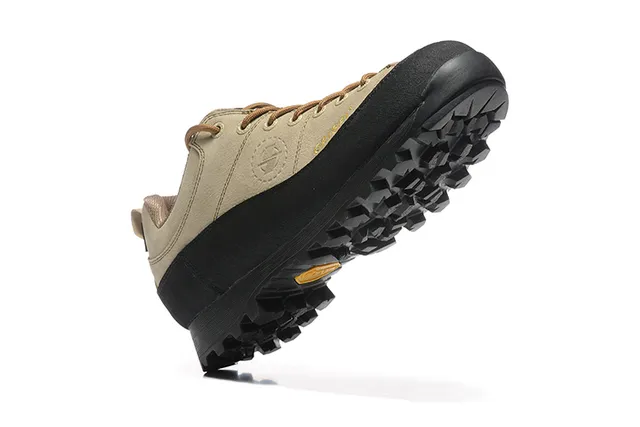 CRISPI Bota de corte baixo Verde Exército Preto Couro Fosco Superior Botas de Trilha 18