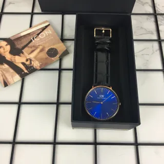 Daniel Wellington Icon Classic Petite নীল সানবার্স্ট কোয়ার্টজ ঘড়ি