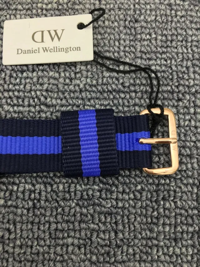 Daniel Wellington White Navy Minimalist Dial Rose Gold-Tone Case Quartz Watch 3