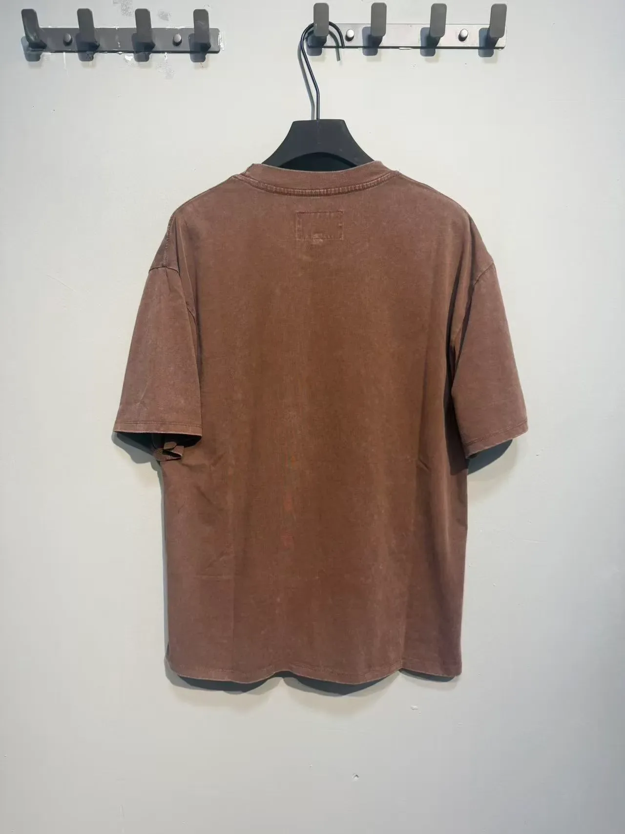 Distressed Acid-Wash Graphic T-Shirt 4