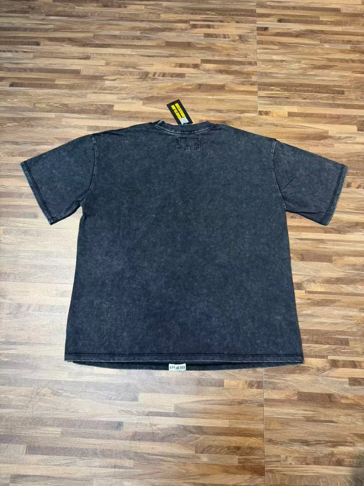 Distressed Acid-Wash Graphic T-Shirt 7