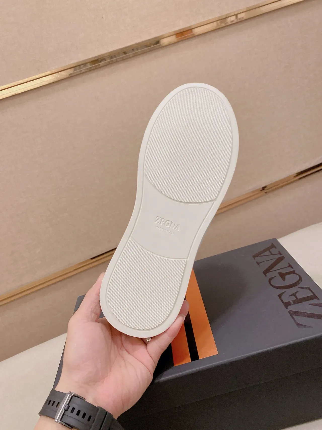 Dusty Rose Suede Slip-On Sneaker 2