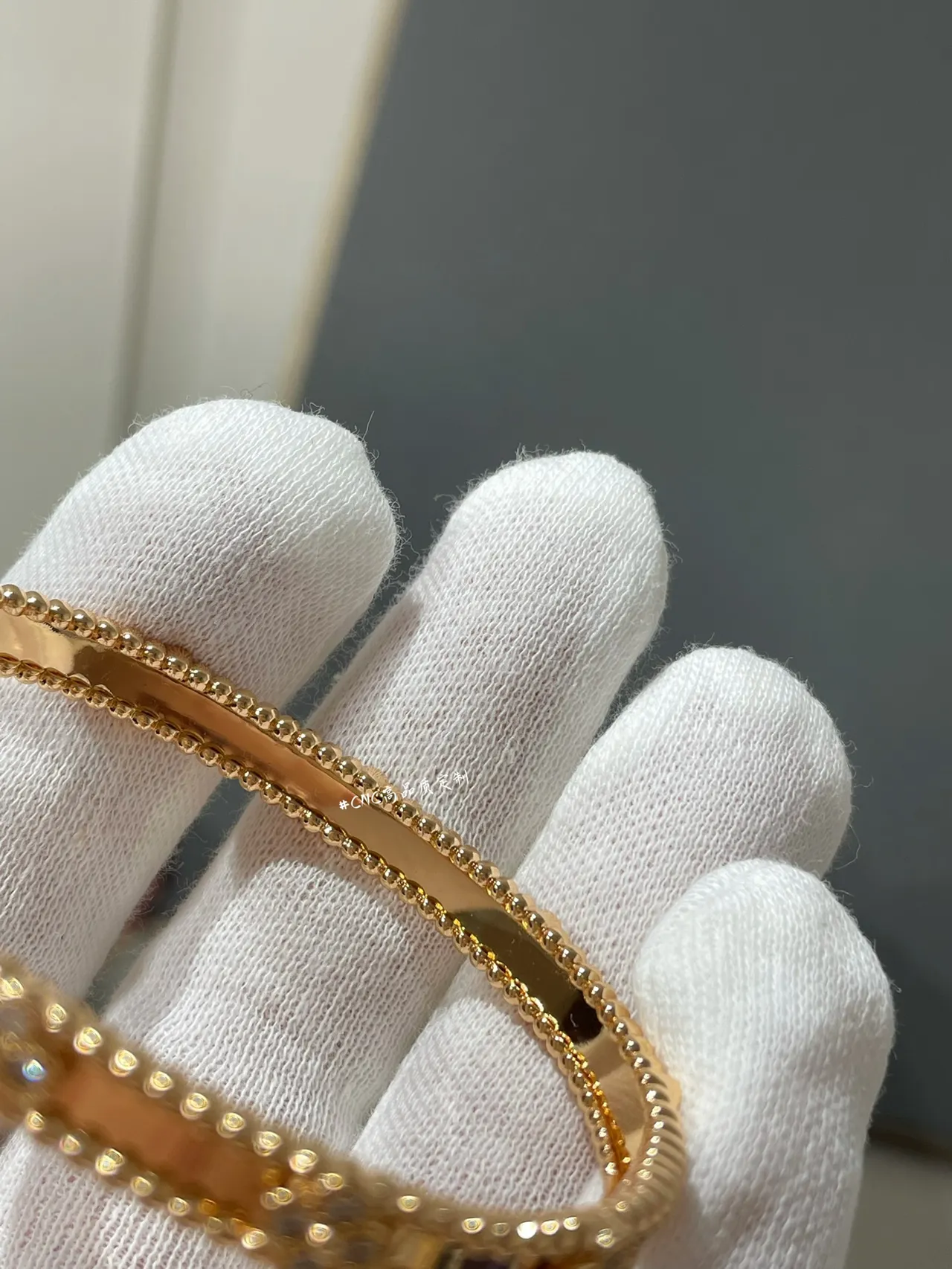 Gold and Silver Tone Beaded Pavé Floral Bangle Bracelets 4