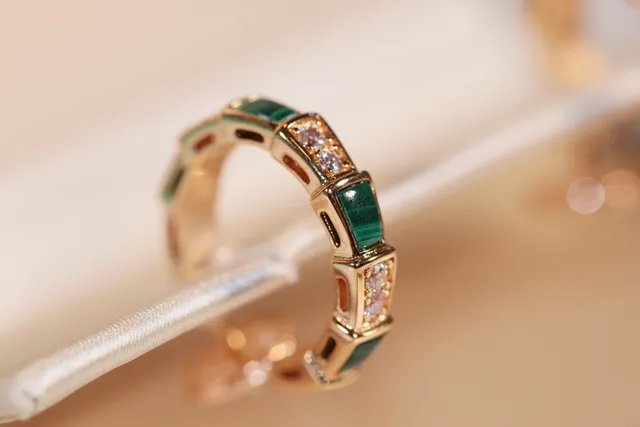 Gold Green Hinged Hoop Rectangular Stone Inlay Earrings 4
