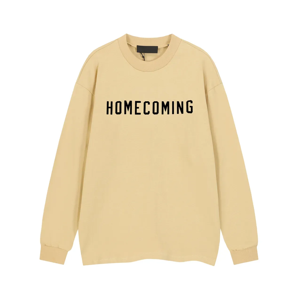 Graphic Print Crewneck Long-Sleeve Top 8