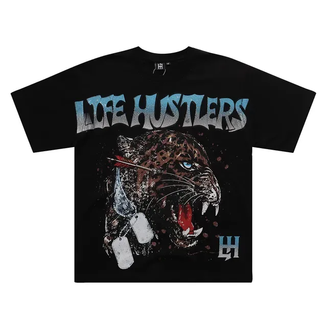 Graphic-Print Oversized Leopard T-Shirt 2