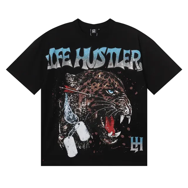 Graphic-Print Oversized Leopard T-Shirt 5