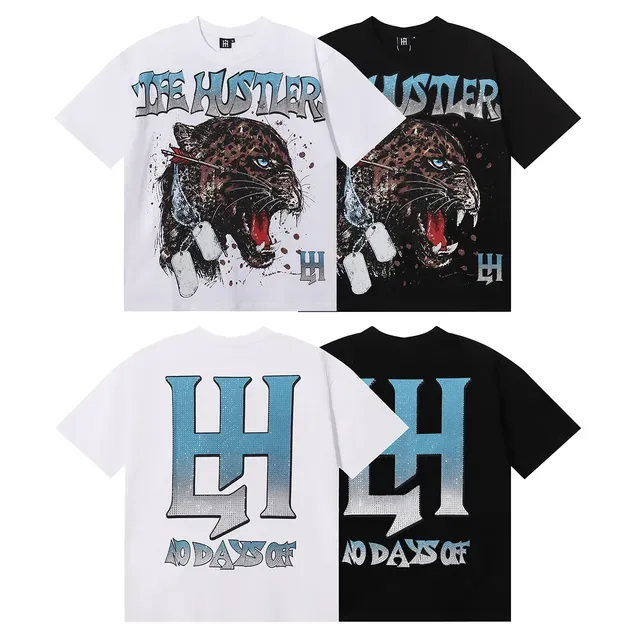 Graphic-Print Oversized Leopard T-Shirt 8