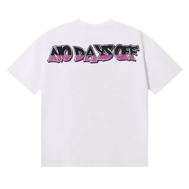 Graphic-Print Oversized Sci-Fi Illustration T-Shirt 2