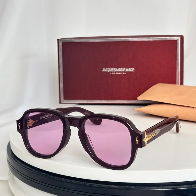 Jacques Marie Mage Tortoiseshell Octagonal Sunglasses 4