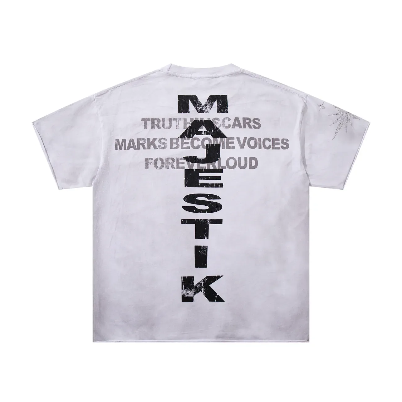 MAJESTIK Graphic-Print Oversized T-Shirt 3