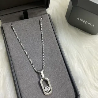 Messika Move Classic Colgante de Diamante en Plata
