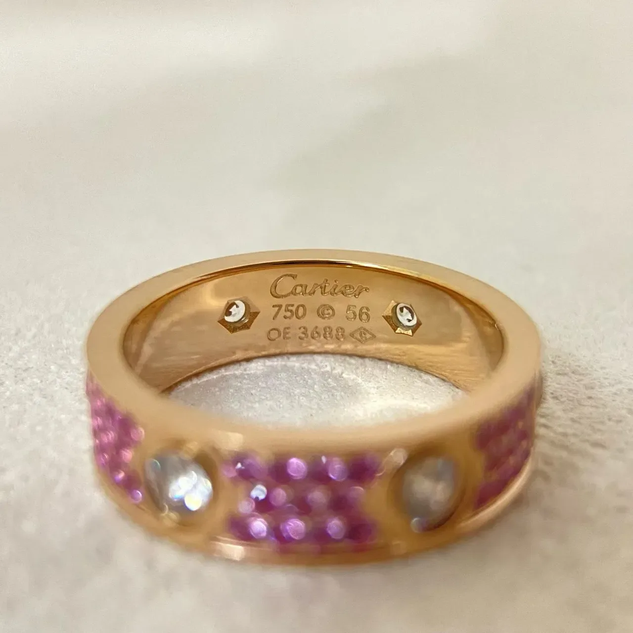 Multicolor Pavé-Set Wide-Band Gemstone Rings 3