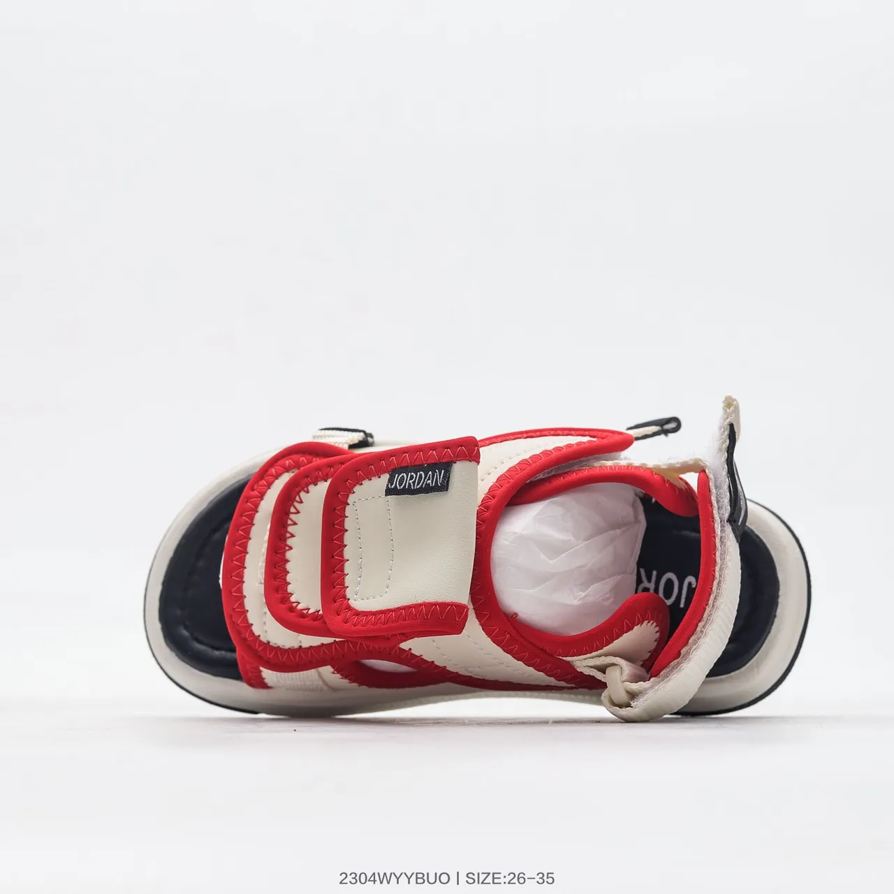 Off-White Beige Green Black Strap Casual Sandals 8