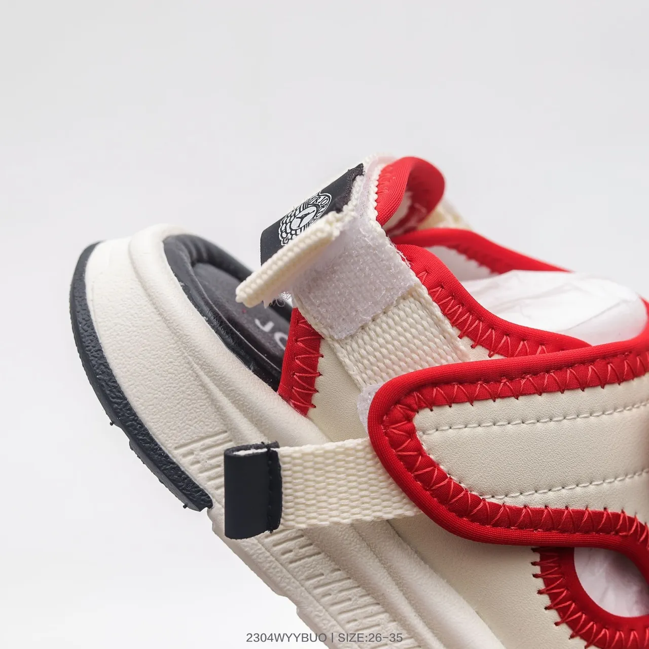 Off-White Beige Green Black Strap Casual Sandals 9