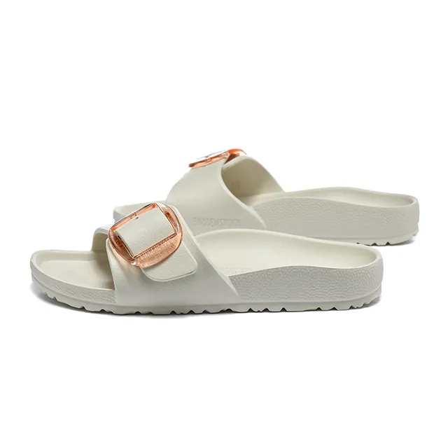 Off-White Buckle-Accented Single-Strap Slide Slipper 3