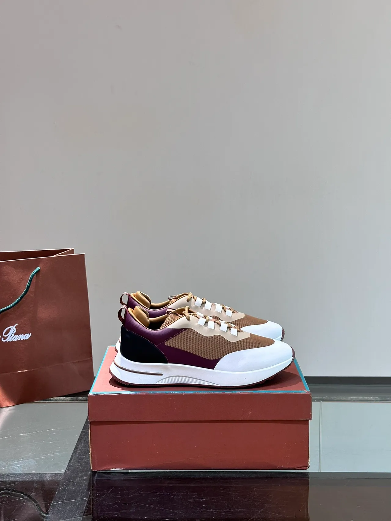 Piana Color-Blocked Lifestyle Sneakers 1