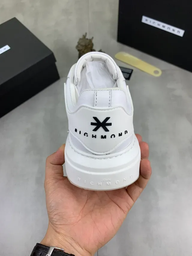 Richmond X White Platform Lifestyle Sneakers 3