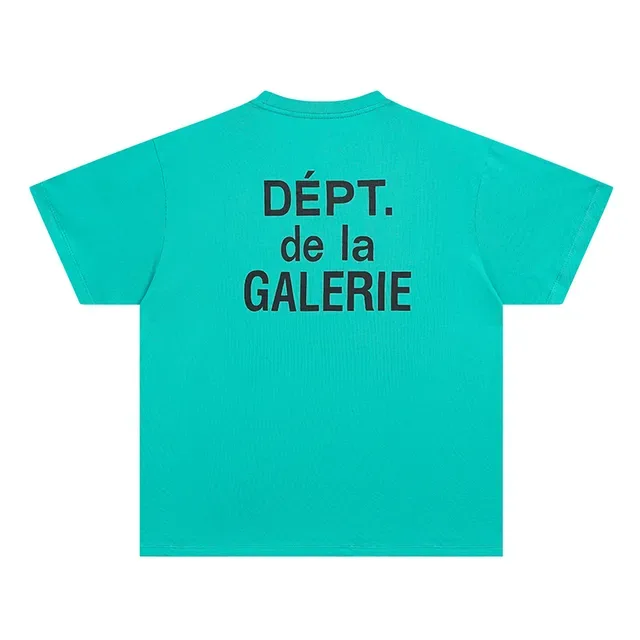 Solid Color Back-Printed Crew-Neck Short-Sleeve T-Shirt 11