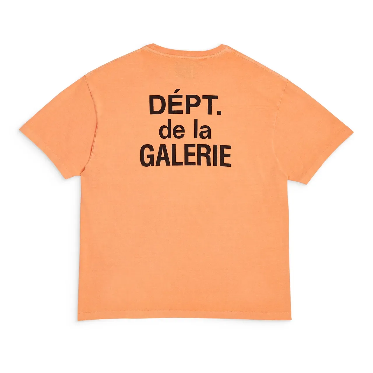 Solid Color Back-Printed Crew-Neck Short-Sleeve T-Shirt 13