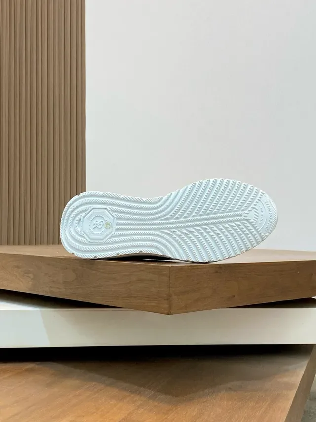 Stefano Ricci Brown and White Lifestyle Sneakers 9