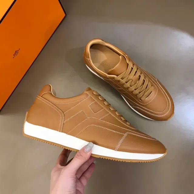 Tan Panelled Low-Top Lace-Up Lifestyle Sneaker 6