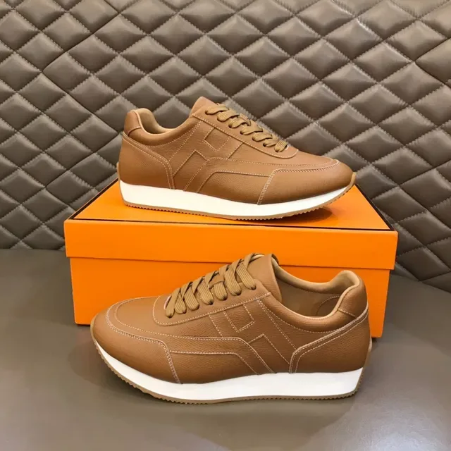 Tan Panelled Low-Top Lace-Up Lifestyle Sneaker 7