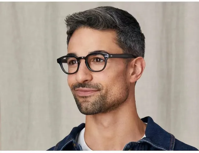 Transparent Round Frame Optical Glasses 3