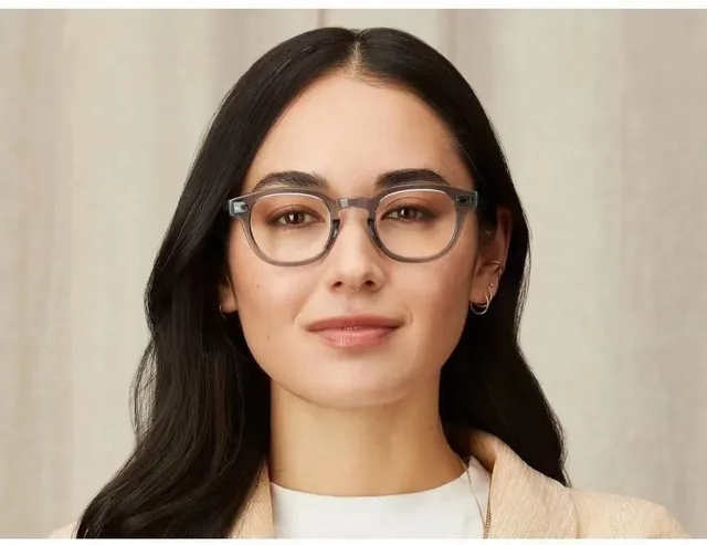 Transparent Round Frame Optical Glasses 4