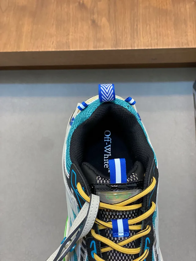 Turquoise Black White Yellow Blue Green Chunky Sneaker 7