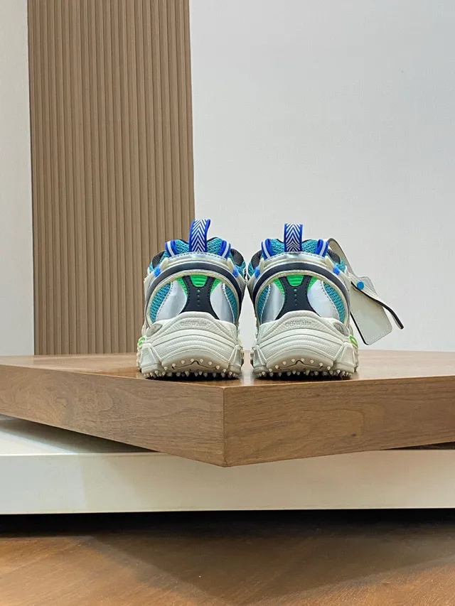 Turquoise Black White Yellow Blue Green Chunky Sneaker 8