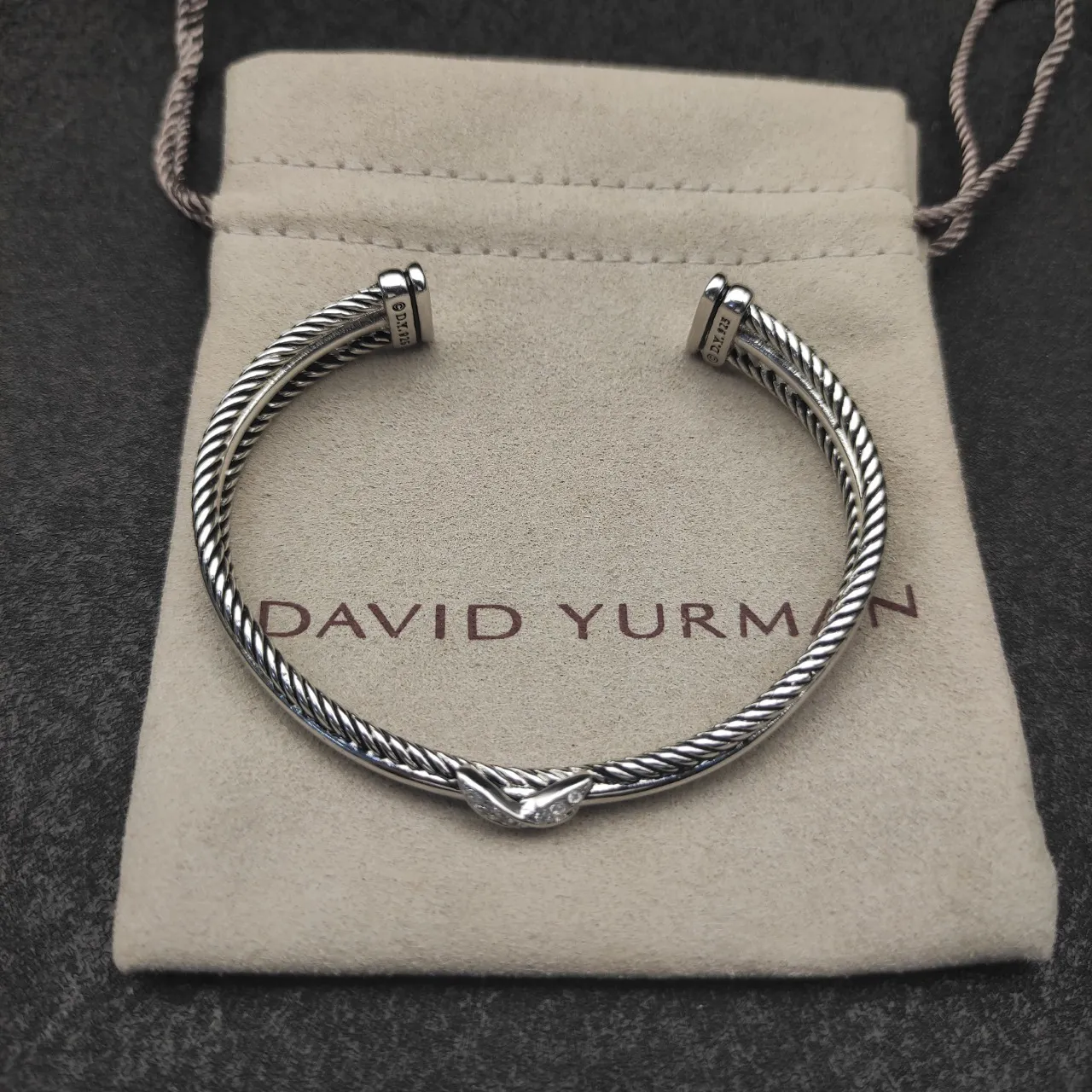 Twisted Rope Cable Cuff Bracelet 6