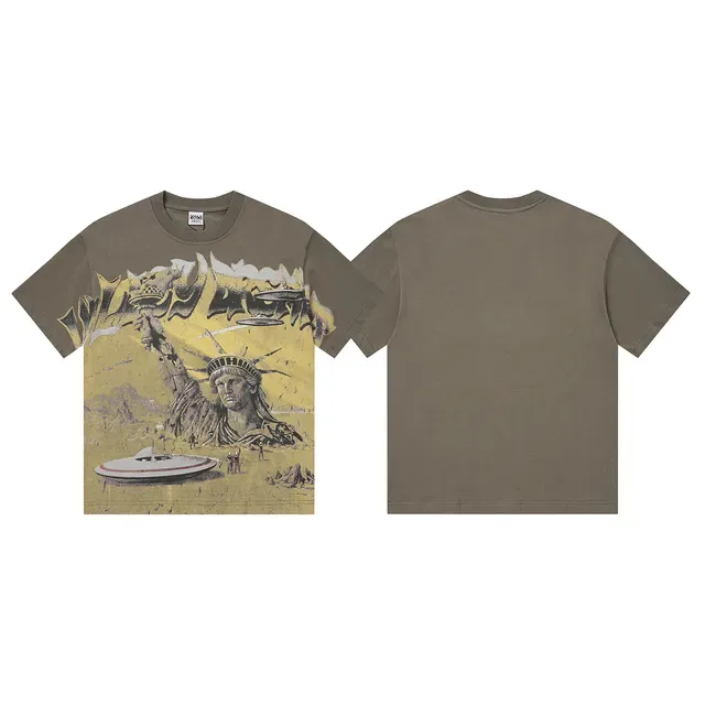 Vale Graphic Print Oversized T-Shirt 2