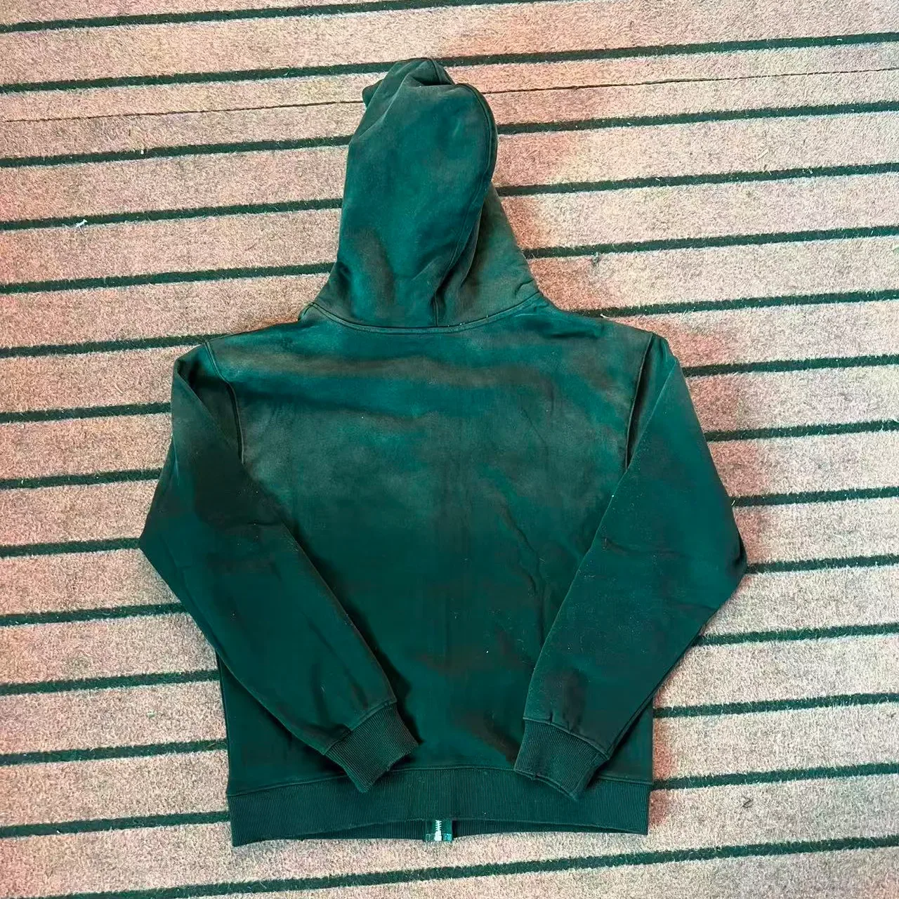 Vale Graphic-Print Oversized Zip-Up Hoodie 2