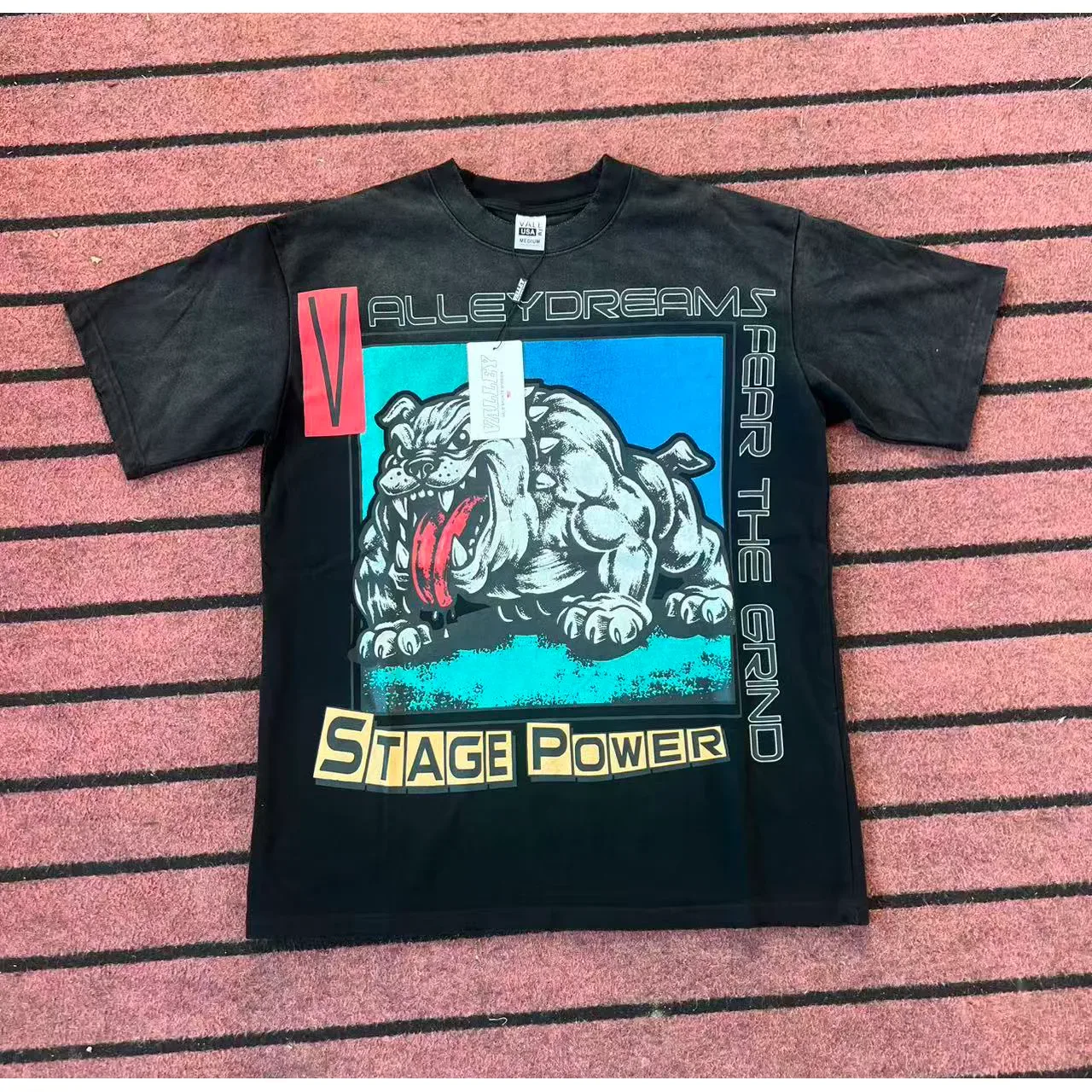 Valley Dreams Bulldog Graphic Print T-Shirt 2